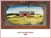 THE OLD RED BARN 1882 RIDER