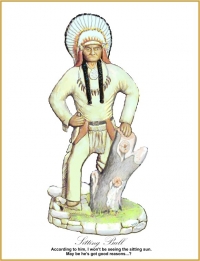 Ceramic, Sitting Bull
