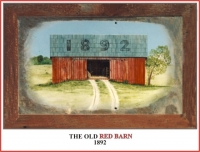 THE OLD RED BARN 1892 CHICKEN