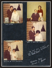WEDDING DAY 1975 NOV. 26.